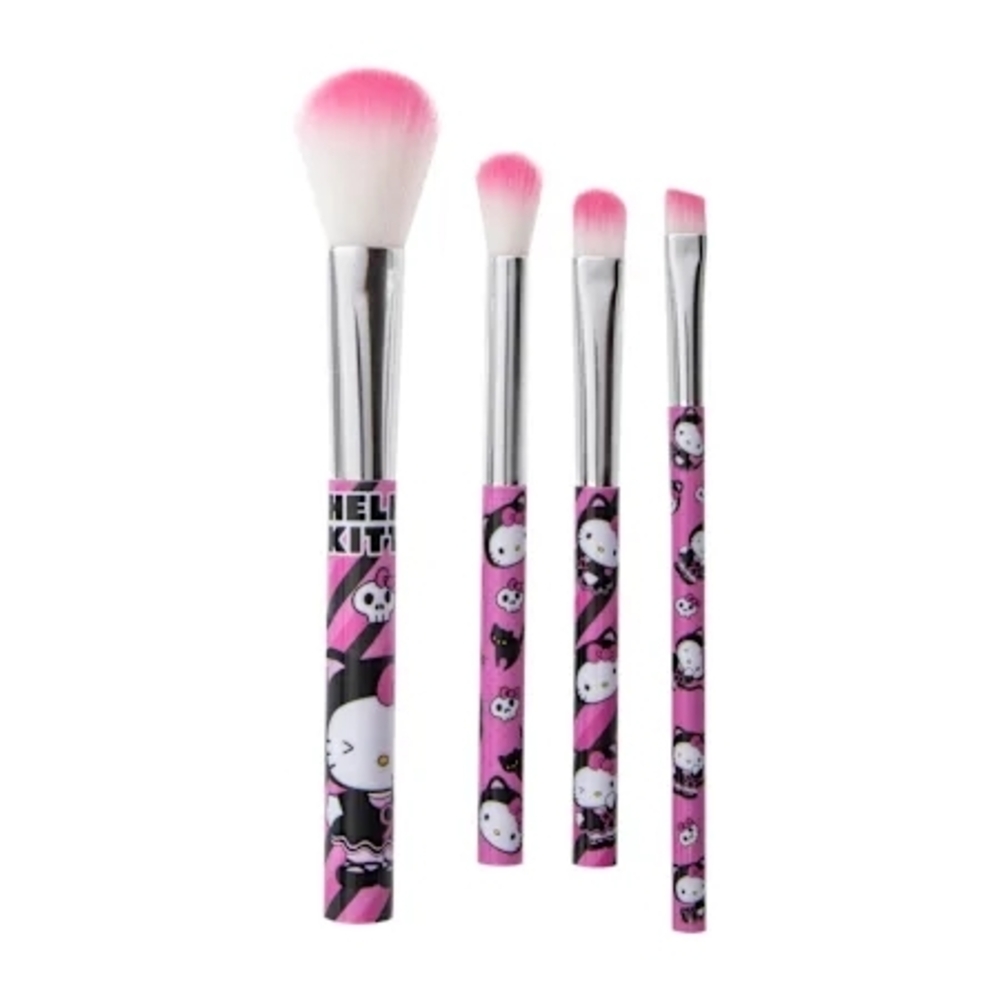 Hello Kitty Pink and Silver Brush Collection - Picture 2 of 4